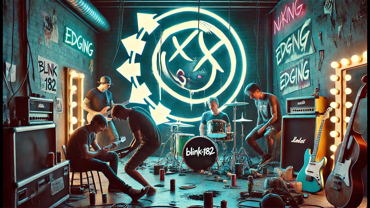 blink 182 - Edging - Behind the scenes