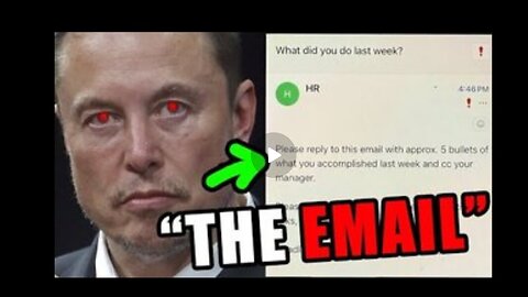 The Real Purpose Of The Elon Musk 'Email' - Feb 25