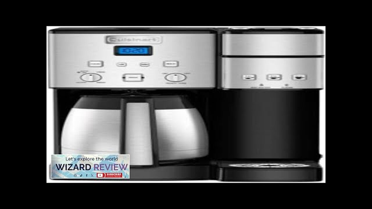 Cuisinart Coffee Center 10-Cup Thermal Coffeemaker and Single-Serve Brewer Stainless Steel Review