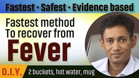 Fastest method to recover from Fever | Dr. Biswaroop Roy Chowdhury