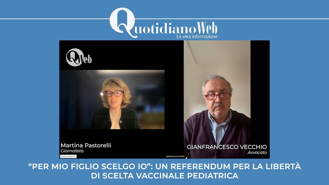 “Per mio figlio scelgo io”: un Referendum per la libertà di scelta vaccinale pediatrica