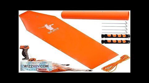 Deer Drag Sled Thickened Game Hauler Strap Reduce Ground Friction & Transport Review