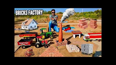 I Build A Bricks Factory From RC Traxxas Defender Car - Chatpat toy TV