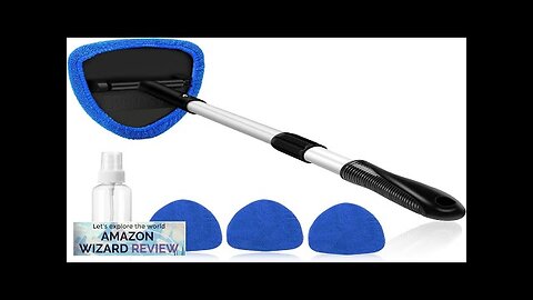 AstroAI Windshield Cleaner Car Windshield Cleaning Tool Inside with 4 Reusable Review