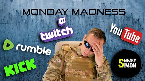 LIVE - Sneaky Simon (DAY31) - MONDAY MADNESS