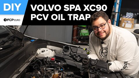 Volvo XC90 PCV Oil Trap Replacement DIY (2016-Present Volvo XC90 SPA, VEP Engine)