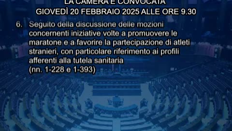 Roma - Camera - 19° Legislatura - 432° seduta (20.02.25)