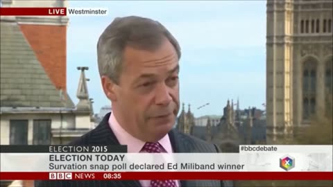 Nigel Farage vs Audience, ICM and the BBC