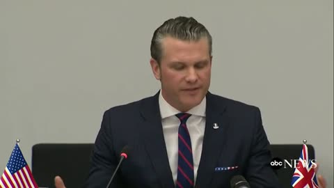 Pete Hegseth Remarks At The Ukraine Defense Contact Group