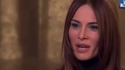 26 YEAR OLD MELANIA IS ASKED ABOUT DATING DONALD TRUMP.