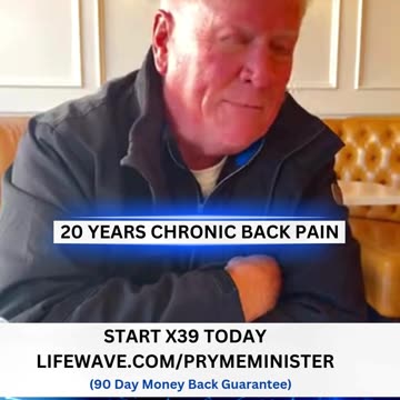 [Rapid Pain Relief] 20 Years of Chronic Back Pain vs X39 (The Future of Health Technology)