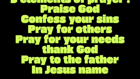prayer guidelines