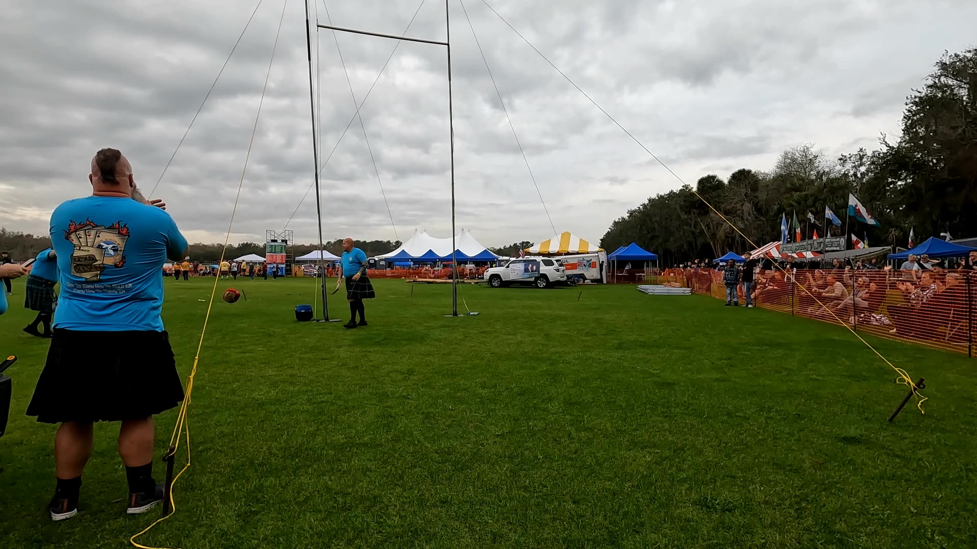 47th Central Florida Scottish Highland Games Men's Sheaf Toss 2025