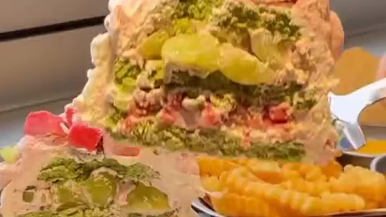 Watermelon & Grape Cake! Unique Dessert Recipe 🍉🍇 | Viral Trend"