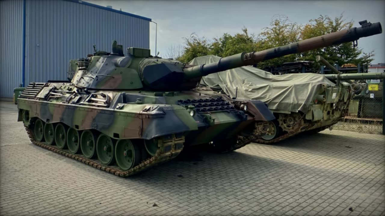 Germany Delivers Additional Leopard 1A5 Main Battle Tanks to Ukraine