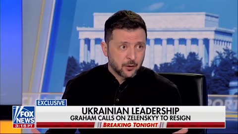 Zelenskyy is refusing to step down. He wants war, not peace.