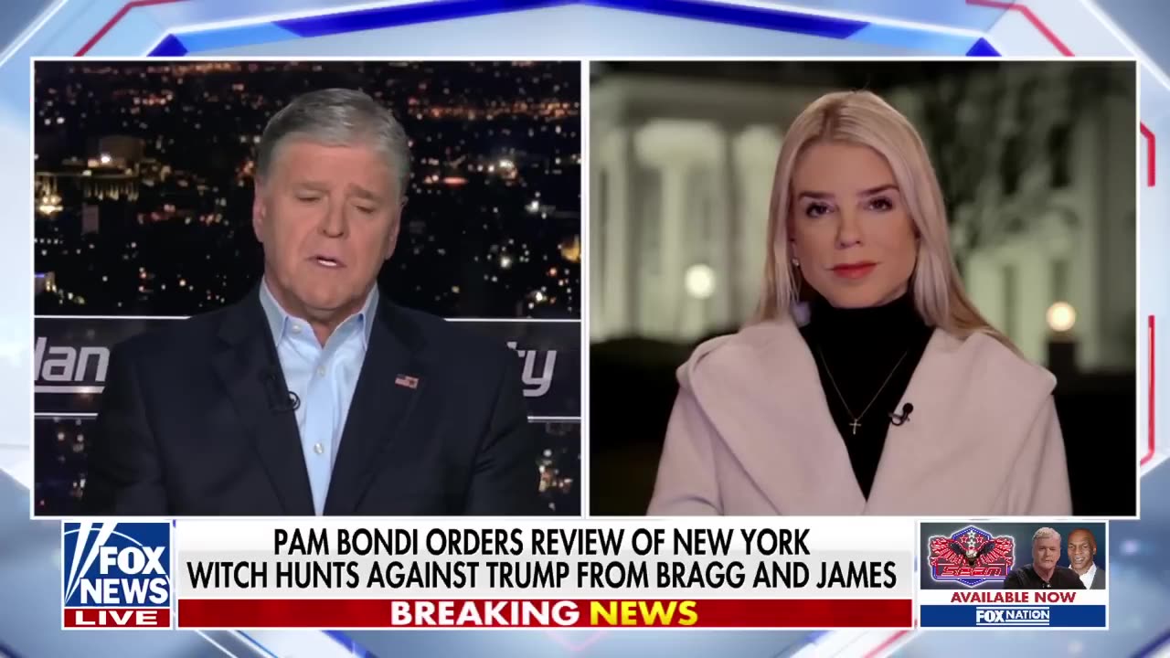 BOOM 🍿 Trump AG Pam Bondi has a warning for sanctuary cities.