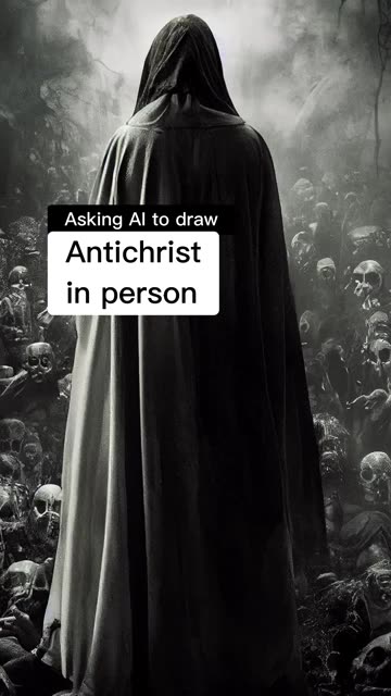 Asking AI To Draw The Antichrist In Person