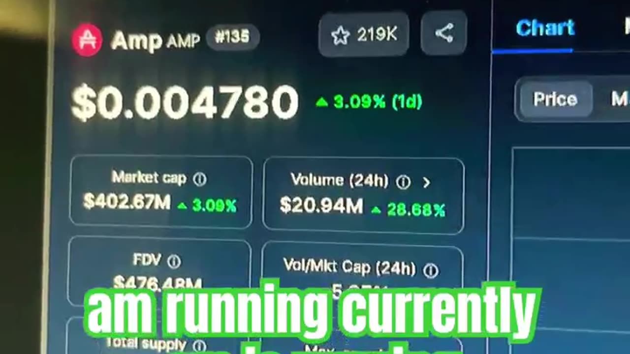 amp crypto coin price prediction news today bull run #fyp