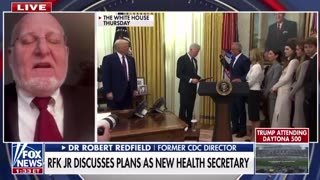 Former CDC director Dr. Robert Redfield: “RFK will become the most consequential health secretary