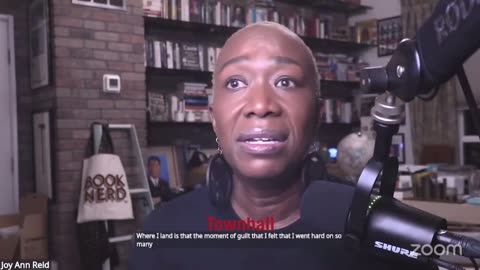 Joy Reid starts crying on camera after her show was canceled on MSNBC