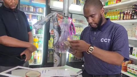 Spaza shop operation done by stakeholders in Khayelitsha. video Ayanda Ndamane