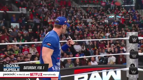 John Cena makes massive Royal Rumble announcement: