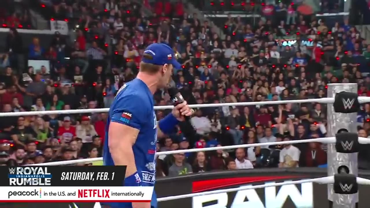 John Cena makes massive Royal Rumble announcement: