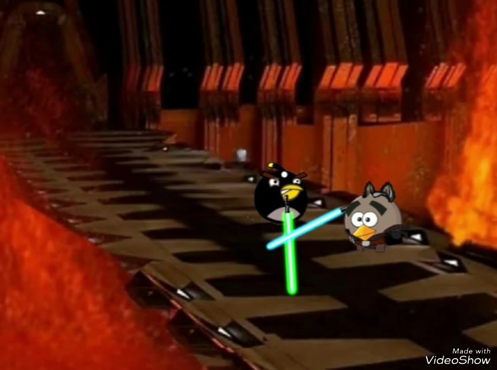 Vexst Nox Angry Birds vs Bomber Nox Angry Birds | Slides Animation