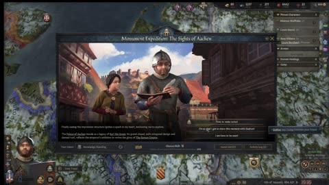 The Humble Beginnings of TRUMP EP 9 Crusader Kings III (Adventure Playthrough)