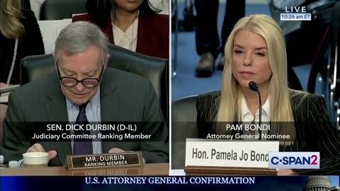 Pam Bondi: J6 Pardons Will Be On A Case By Case Basis If I am Asked