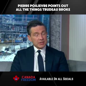 Pierre Poilievre Points Out All The Problems Trudeau has Created