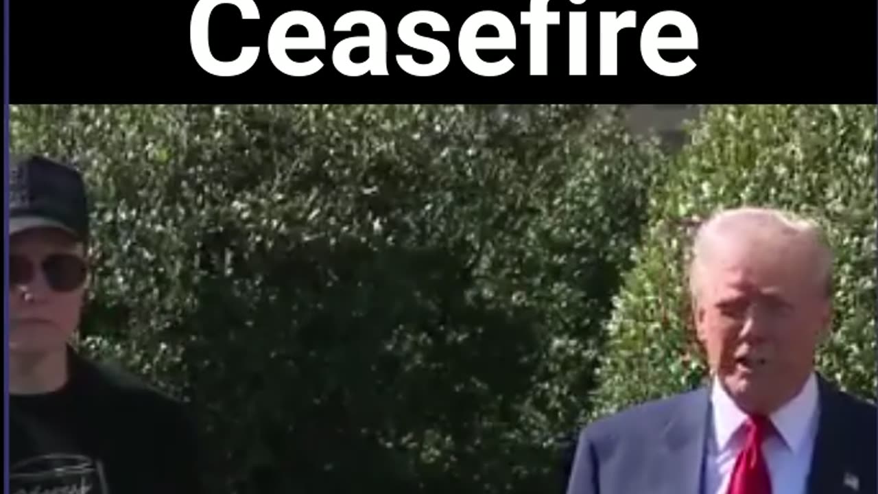 Trump Talks Ceasefire