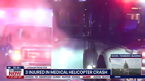 BREAKING: Medical helicopter crashes in North Carolina, multiple injuries