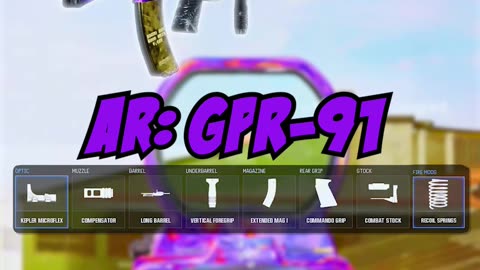 *New* GPR-91 Meta in Warzone!(Class @ End)#warzone #callofduty #boo #rebirthisland #fyp #gaming #bo6