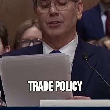 Scott Bessent Praises Trump For Standing Up For American Workers