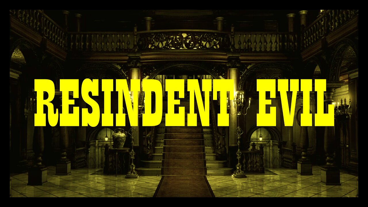 RESINDENT EVIL-STARS TEAM HEAD TO THE MASION WHUT A NIGHTMARE