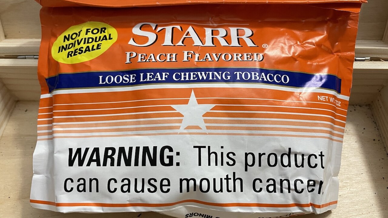 Starr Peach Chewing Tobacco Review