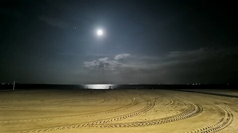 Moonlight Beach: A Nighttime Paradise