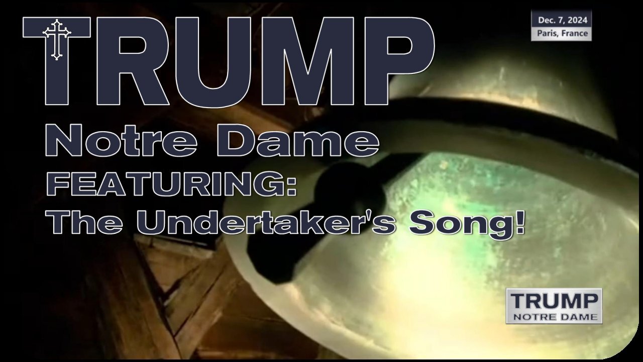 Trump at Notre Dame: Rare video, great scenes with awesome music! ✟ Posted Dec. 26, 2024