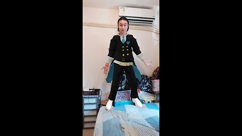 [My Hero Academia Professional Hero Costume - Black Double-Breasted Suit Style Version with Blue