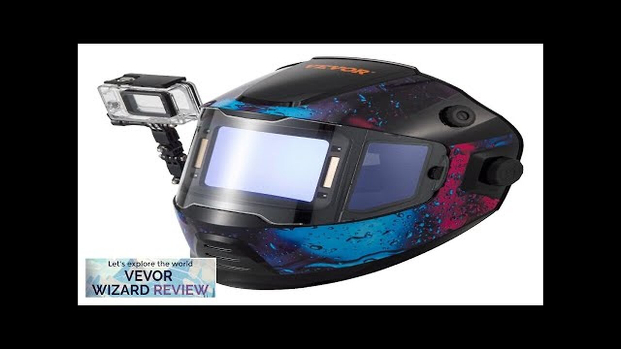 VEVOR Large View Auto Darkening Welding Helmet Arc Tig Mig Grinding Welder Review