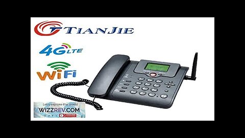 TIANJIE 4G Wifi Router LTE GSM Cordless Fixed Voice Call Desk Telephone Review