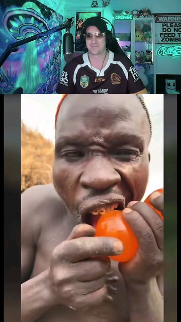 African Tribe tasting Fanta for the first time