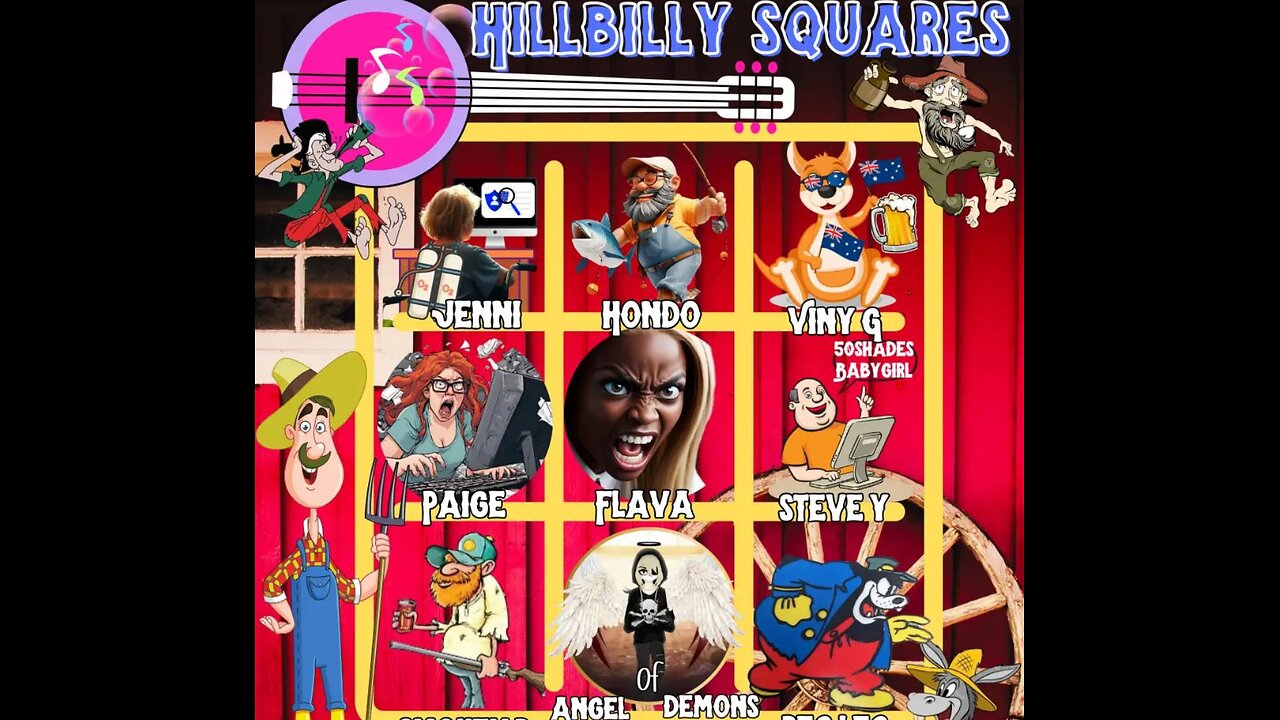 Hey Hillybilly squares JJJ, Flava and more