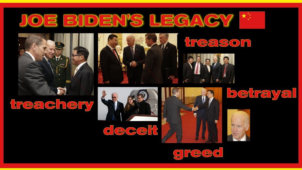 Joe Biden's legacy: betrayal, deceit, treachery, greed, treason - Dec. 28, 2024