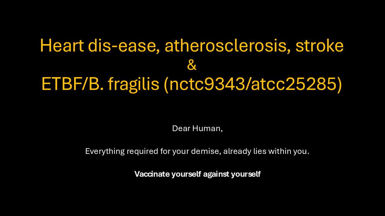 Bacteroides fragilis and Atherosclerosis - A Union of Theories