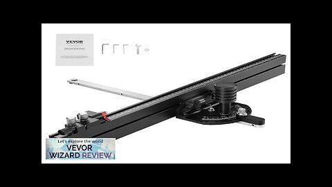 VEVOR Precision Miter Gauge Standard Slot 3/4'' x 3/8'' Aluminum Alloy Table Review