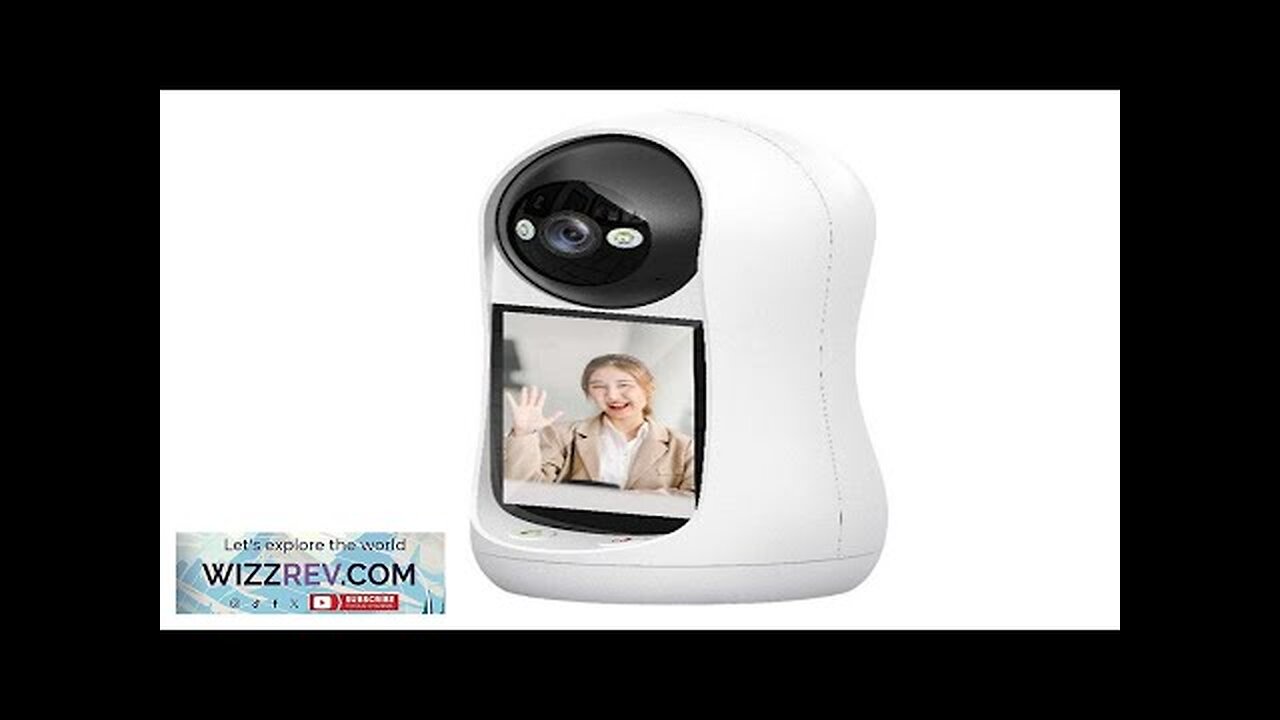 3MP PTZ Wifi Camera 2.8 Inch IPS Screen Video Call Baby Monitor Review