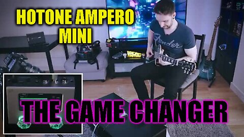 NEW HOTONE AMPERO MINI II-II THE GAME CHANGER MULTIEFFECT PROCESSOR